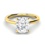 WYN Art Deco | Cushion (Elongated) Solitaire Ring