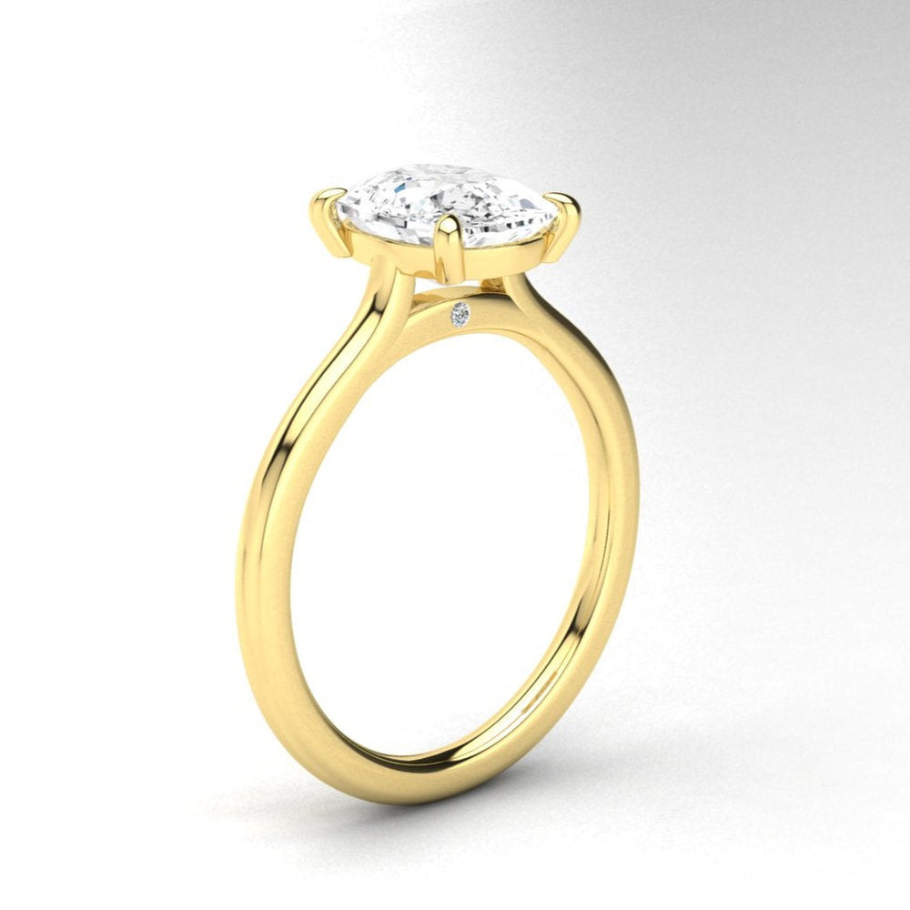 WYN Classic | Cushion (Elongated) Solitaire Ring