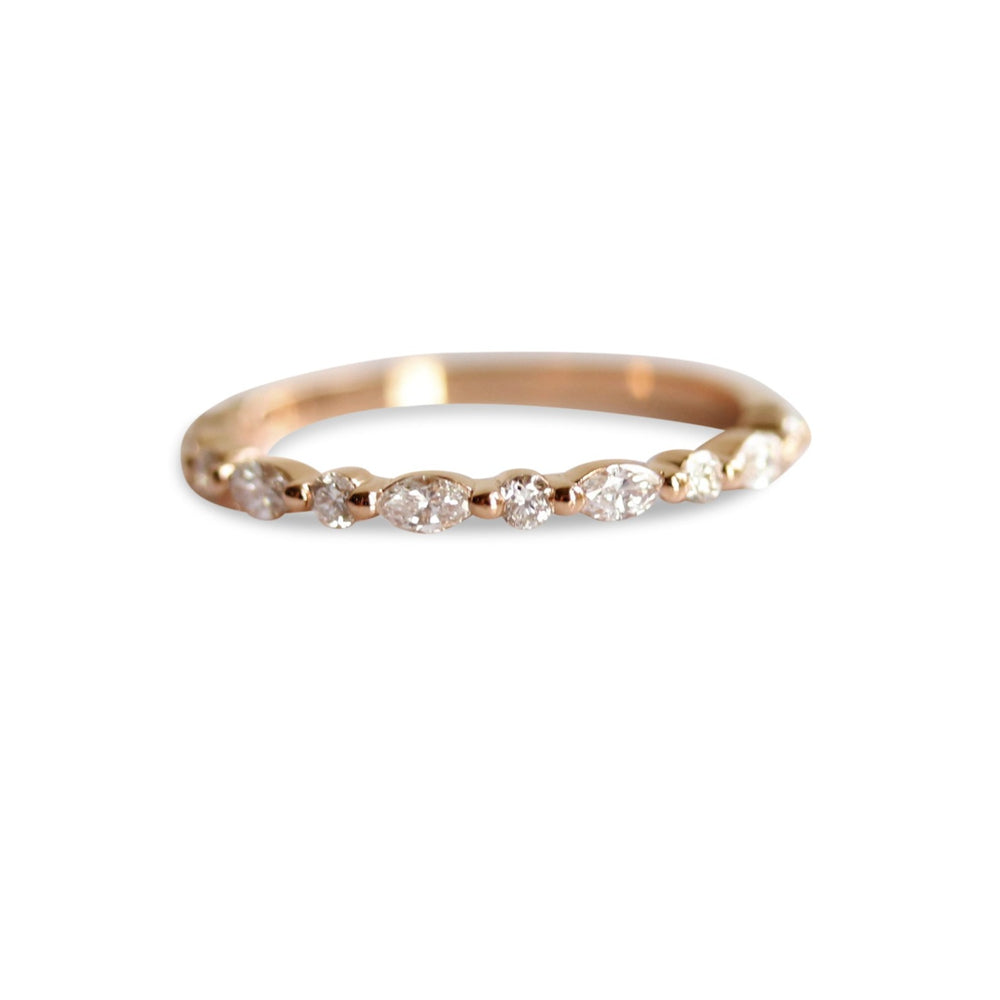 LUCIE | 11-Stone 3/8 ct. tw. Floating Diamond Wedding Ring