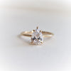 WYN Art Deco | Pear Solitaire Ring