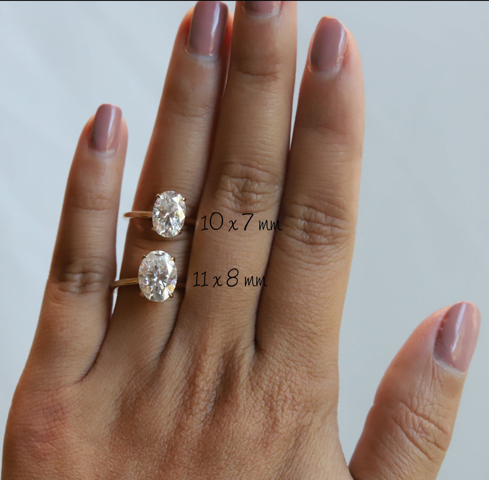 WYN Classic | Oval (Elongated) Solitaire Ring