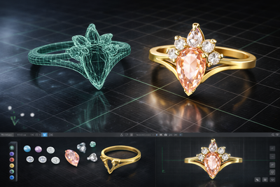 Design, CAD rendering, and Resin Model