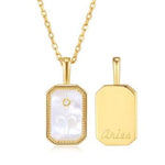 Stella | Zodiac Amulet Mother Of Pearl Necklace