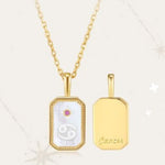 Stella | Zodiac Amulet Mother Of Pearl Necklace