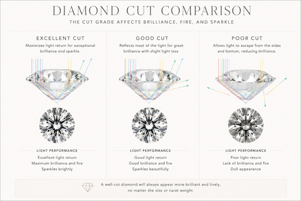 Diamond cut comparison