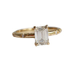 Stella | 1 ct. Emerald Cut Diamond Starburst Ring