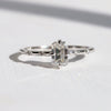 Aurora | 0.6 ct. Emerald Cut Diamond Accented Ring