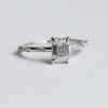 Aurora | 1 ct. Emerald Cut Diamond Accented Ring