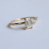Aurora | 1 ct. Emerald Cut Diamond Accented Ring