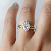 Aurora | 1 ct. Heart Diamond Accented Ring