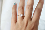 Aurora | 1 ct. Heart Diamond Accented Ring