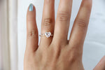 Aurora | 1 ct. Heart Diamond Accented Ring