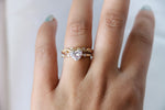 Aurora | 1 ct. Heart Diamond Accented Ring