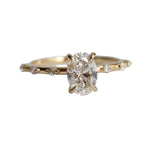Aurora | 1 ct. Oval Diamond Accented Ring