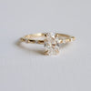 Aurora | 1 ct. Oval Diamond Accented Ring