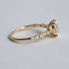 Aurora | 1 ct. Oval Diamond Accented Ring