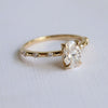 Aurora | 1 ct. Oval Diamond Accented Ring