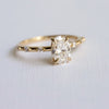 Aurora | 1 ct. Oval Diamond Accented Ring