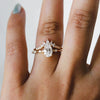 Aurora | 1 ct. Oval Diamond Accented Ring