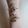 Aurora 5-Stone Curve Band
