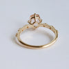 Aurora | 1 ct. Cushion Cut Morganite Accented Ring