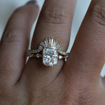 Empress Crown No.7 Pave' Band