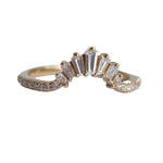 Empress Crown No.7 Pave' Band