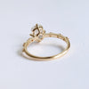 Aurora | 1 ct. Elongated Cushion Diamond Accented Ring