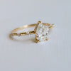 Aurora | 1 ct. Pear Diamond Accented Ring
