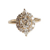 Jazlyn | Square Cushion Cut Lab-Grown Diamond Halo Ring