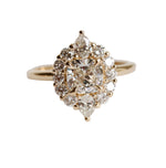 Jazlyn | Square Cushion Cut Lab-Grown Diamond Halo Ring