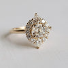 Jazlyn | Square Cushion Cut Lab-Grown Diamond Halo Ring