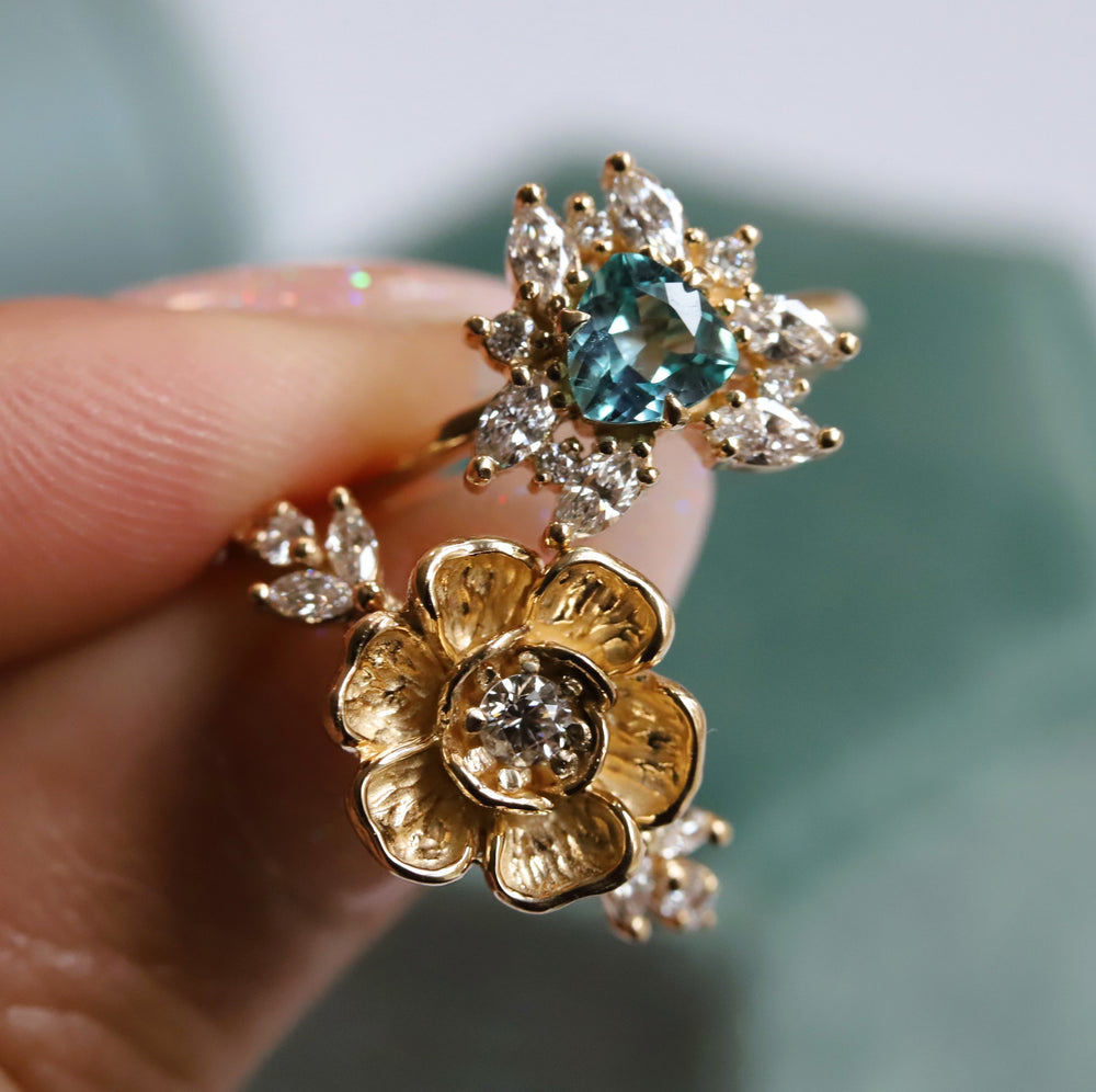 Peony No.4 | Peony Diamond Ring