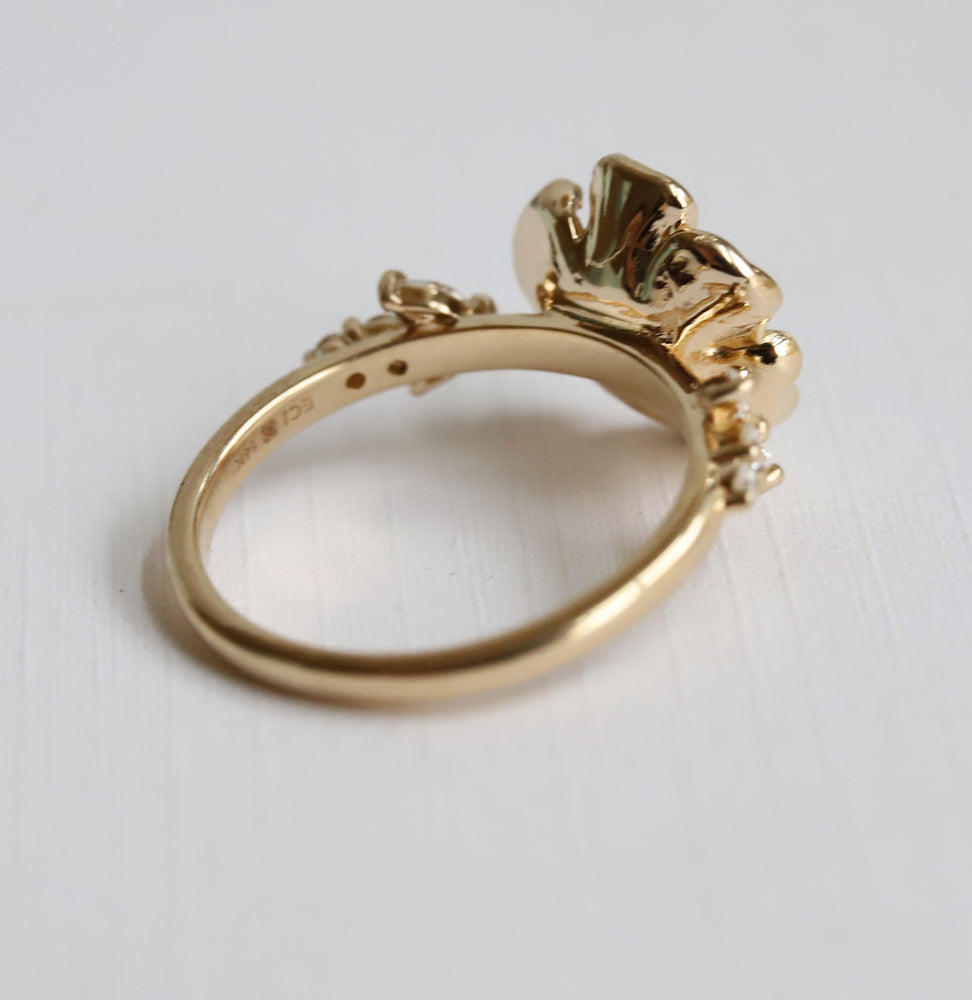 Peony No.4 | Peony Diamond Ring