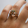 JOY | 7-Stone Arch Band in Love Is Love color