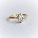 Stella | Oval Diamond Starburst Ring