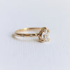 Stella | Pear Diamond Starburst Ring