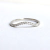 Alexis | Curve Pave' Diamond Band