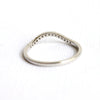 Alexis | Curve Pave' Diamond Band
