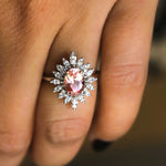 Lana | Oval Lab-Grown Diamond Halo Ring