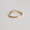 Alexis | Curve Pave' Diamond Band
