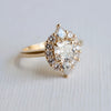 Jazlyn | Square Cushion Cut Lab-Grown Diamond Halo Ring