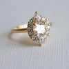 Jazlyn | Square Cushion Cut Lab-Grown Diamond Halo Ring