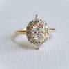 Jazlyn | Square Cushion Cut Lab-Grown Diamond Halo Ring