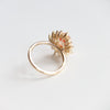 Lana | Oval Zambian Emerald Halo Ring