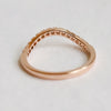 Alexis | Curve Pave' Diamond Band