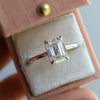 WYN Art Deco Lux | Emerald Cut Solitaire Ring