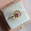 Peony No.2 | Pink Sapphire Stacking Ring