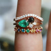 Alexis | Curve Pave' Diamond Band