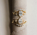 Cara | 0.7 ct. Oval Diamond Triple Station Ring